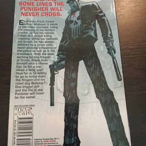 The Punisher Max Bullseye TPB used, first printing 2011