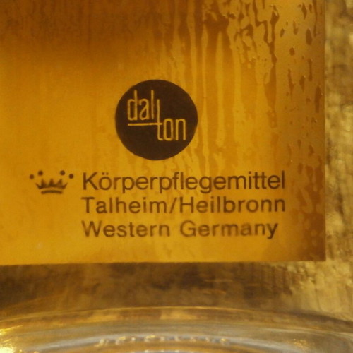 Spanish Leather aftershave 100ml and luxury soap 100g, vintage West Germany