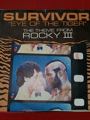 7" Single Survivor Eye Of The Tiger used, Rock