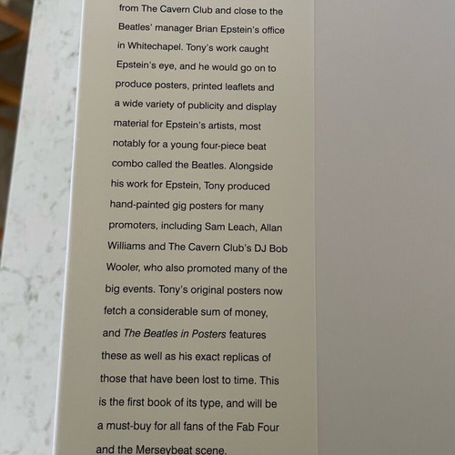 The Beatles in Posters book, like new