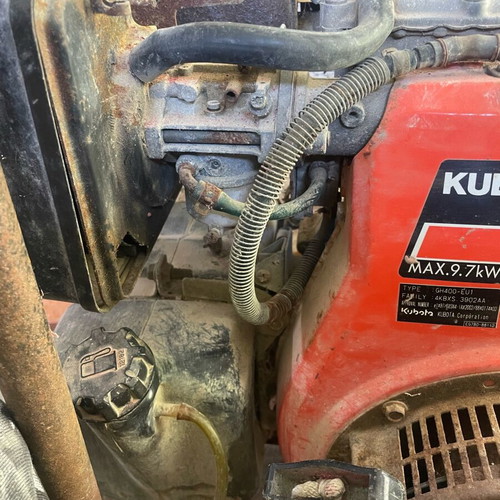 Kubota GH400 9.7 KvA generator used, 240V and 380V