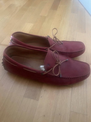Tod's loafers used, red, size 42.5