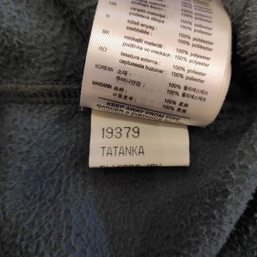 Salewa light fleece jacket used, size S, green and blue
