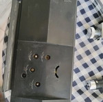 Analog tabletop clock used