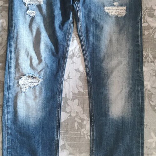 Staff men's blue jean slim size 31 like new, blue