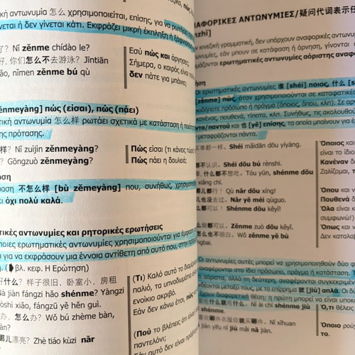 Chinese Grammar book like new, some pages underlined