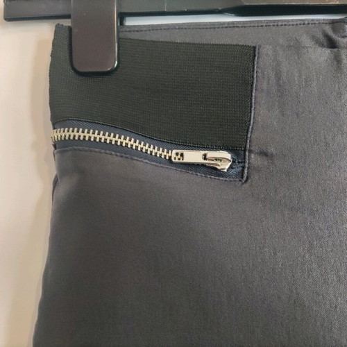 BSB fitted pants used, black, leatherette, size S