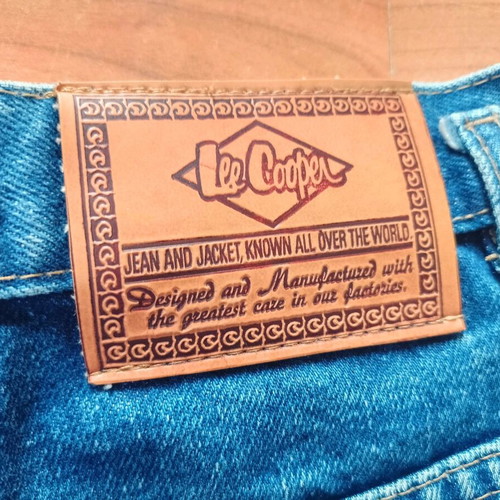 Lee Cooper vintage 80s jeans used, blue