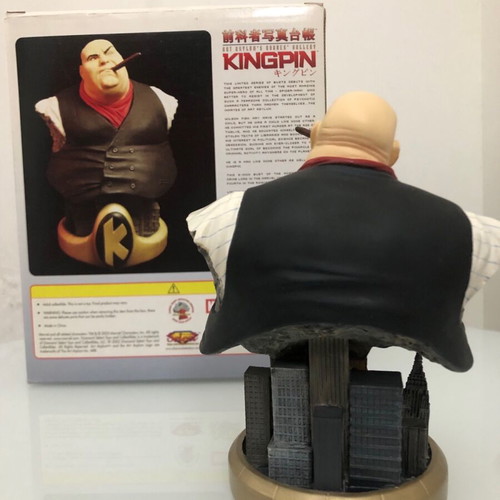 Kingpin bust 8 inches Rogues Gallery new Spider-Man villain Diamond Select
