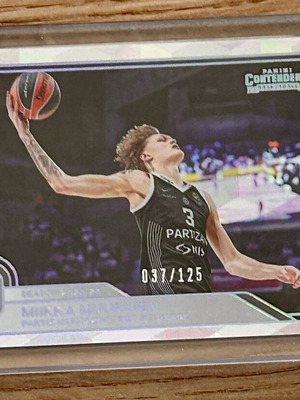 Αριθμημένη Κάρτα Miikka Muurinen 2025-26 Panini Contenders EuroLeague Suite Shots καινούργια