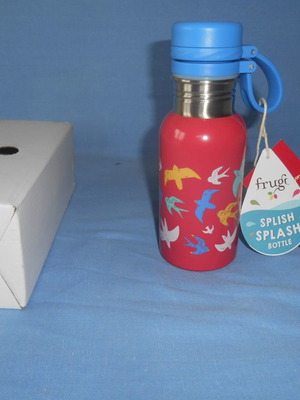 Фруги Splish Splash Bottle бутилка нова, неръждаема стомана 400 мл