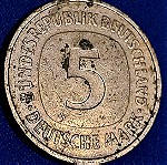  Γερμανικό νόμισμα 1975 κοπή F