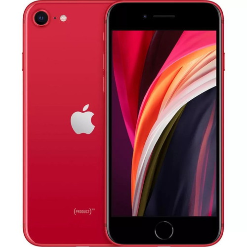Apple iPhone SE 2020 128GB used, red, iOS 18.7.1