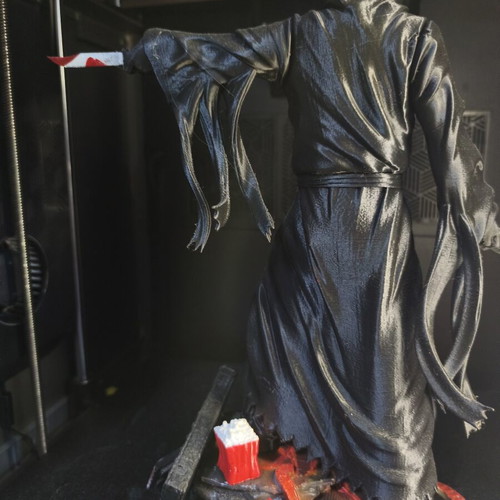 Ghostface Scream Figure 35cm custom 3D printed hand-painted like new
