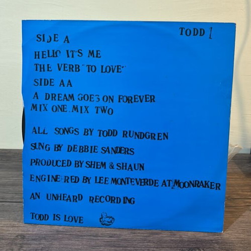 Todd Maxi House 1754 record used, UK edition