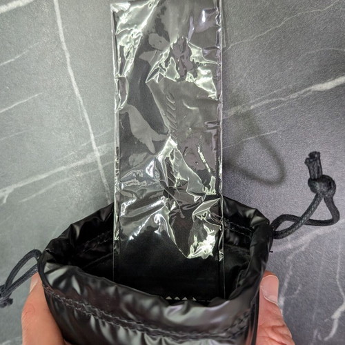 Blumarine sunglasses case new black with cloth
