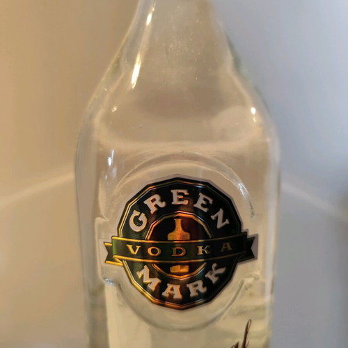 Green Mark Vodka 0.7lt new, original Russian vodka