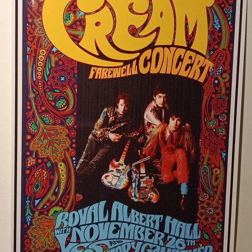 Cream A4 poster