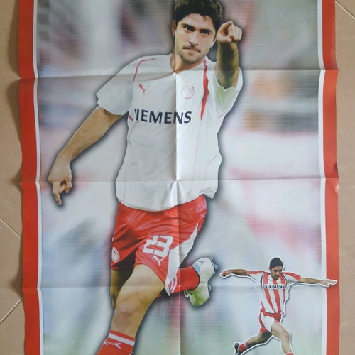 Michalis Konstantinou collectible poster like new, Chelsea 40x55cm