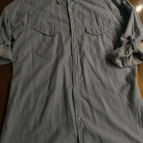 J. C. RAGS men's shirt No M turquoise like new