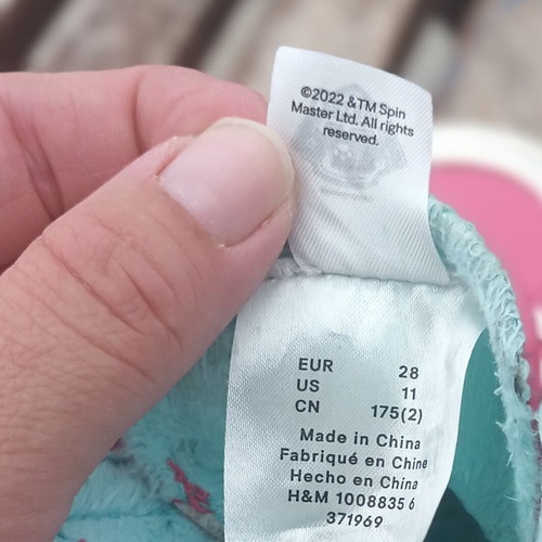 Paw Patrol Sports Boots Size 28 with Warm Lining H&M Like New