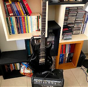 Ηλεκτρική κιθάρα και κονσόλα