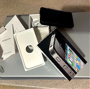 iPhone 4 Άδειο Κουτί + Παρελκόμενα