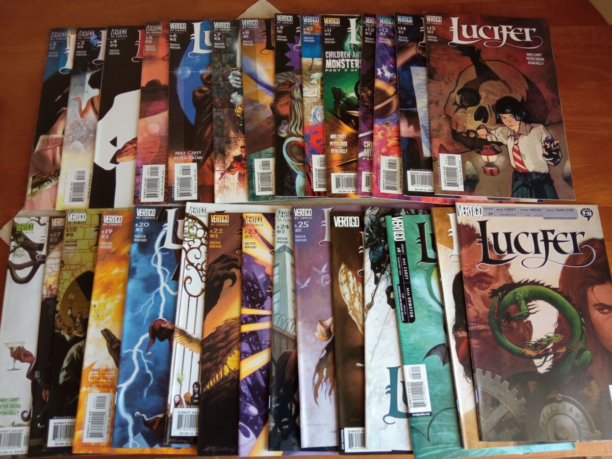 Lucifer set 73 issues, special and TPB… - € 240,00 - Vendora.cy