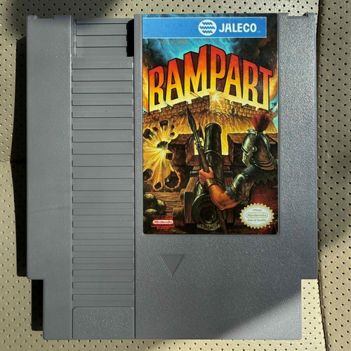 Rampart cartridge for NES Nintendo Entertainment System