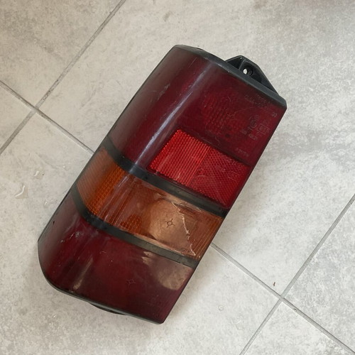 Fiat Panda mk1 rear left glass for stop, indicator, side light, used, original