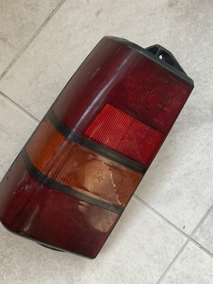 Fiat Panda mk1 πίσω αριστερό τζάμι για στοπ, φλας, φανάρι, μεταχειρισμένο, αυθεντικό