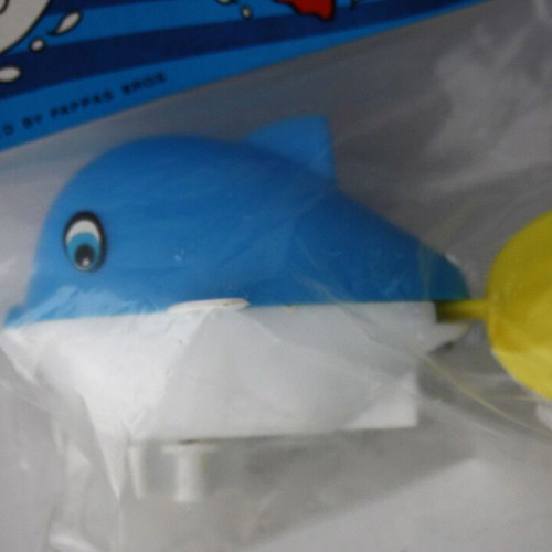 Vintage 70's wind-up water toys, new, pack of 3
