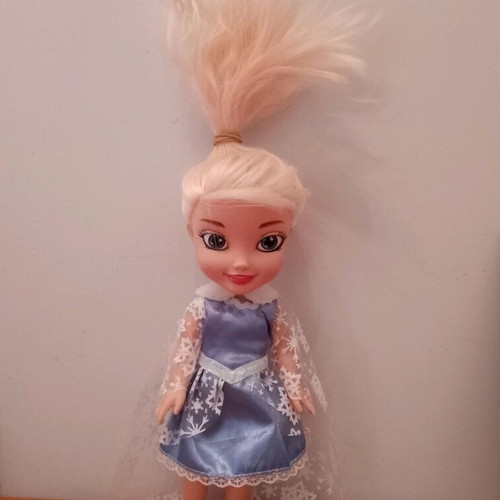 Elsa Frozen doll like new, 35 cm height