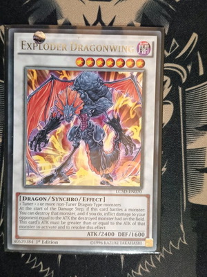 Exploder Dragonwing Rare LC5D 1st Edition New