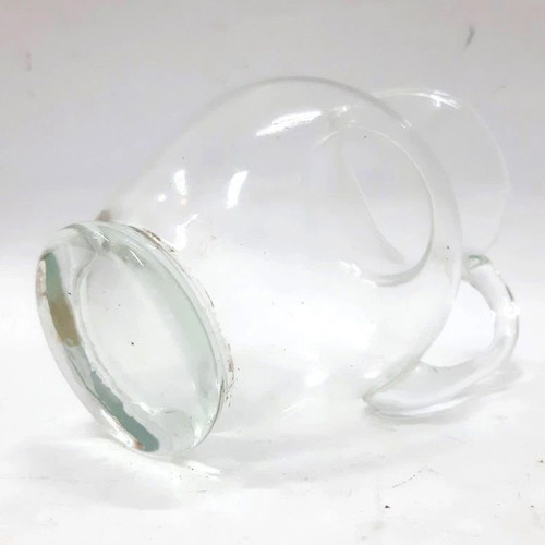 Vintage glass pitcher like new, transparent