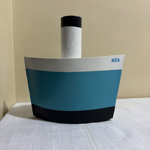 Souvenir Handmade Ship from Kea Island used