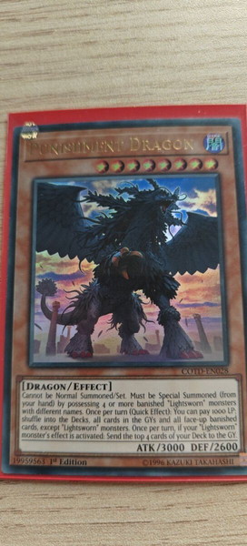 Punishment Dragon COTD-EN028 1st edition (Ultra Rare)