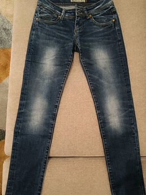 Low-rise jeans like new, size XS, blue