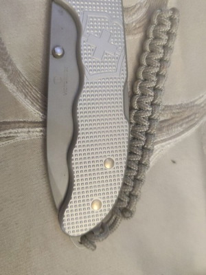 Victorinox Evoke Alox σουγιάς σαν καινούργιο με ασημί λαβή