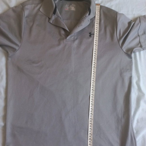 Under Armour ανδρική polo μπλούζα γκρι μέγεθος L σαν καινούργιο