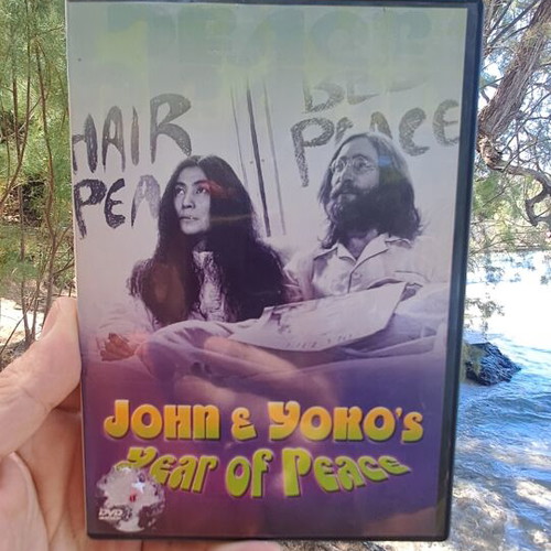 John & Yoko's Year of Peace DVD used, documentary with subtitles
