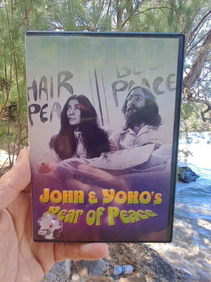 John & Yoko's Year of Peace DVD used, documentary with subtitles