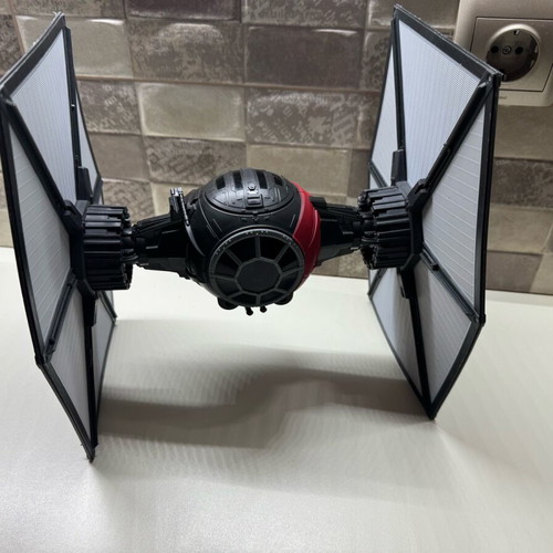Star Wars The Black Series First Order Special Forces TIE Fighter used with pilot