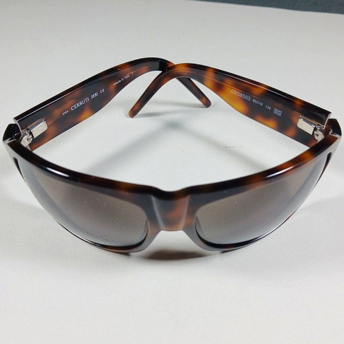 Cerruti 1881 CE 58503 vintage ladies sunglasses used, brown tortoise