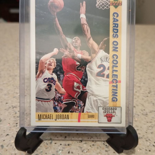 Michael Jordan 1991-92 Upper Deck card new in sleeve and toploader