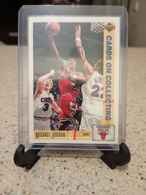 Κάρτα Michael Jordan 1991-92 Upper Deck καινούργια σε sleeve και toploader