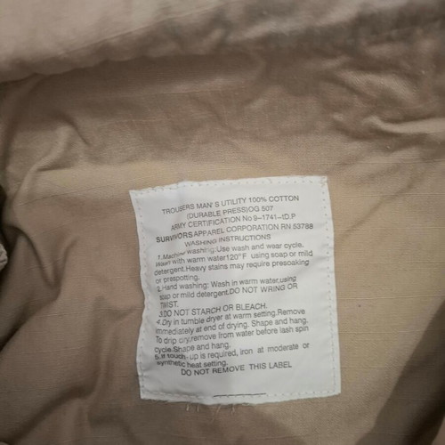 Survivors Cargo Shorts beige 100% cotton like new, EU42