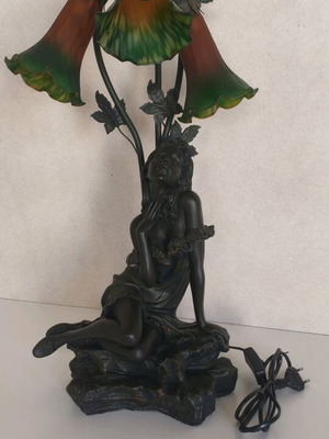 Table lamp from 1960 like new, 65 cm height