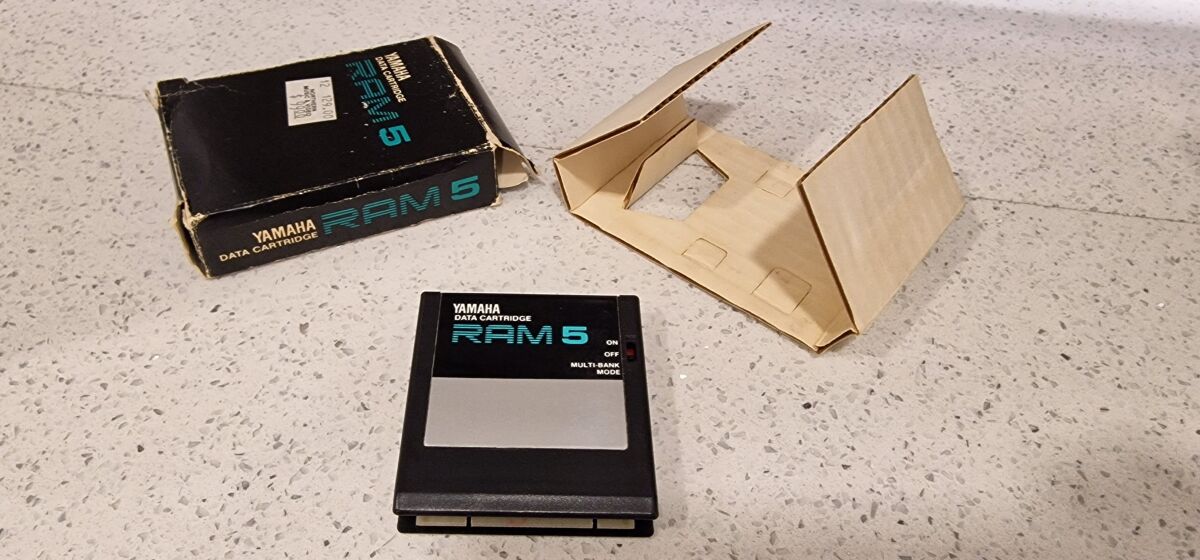 Yamaha RAM 5 Data Memory Cartridge like… - € 150,00 - Vendora.cy