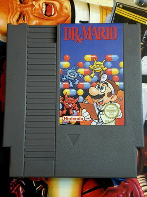 Dr Mario game for Nintendo Entertainment System used